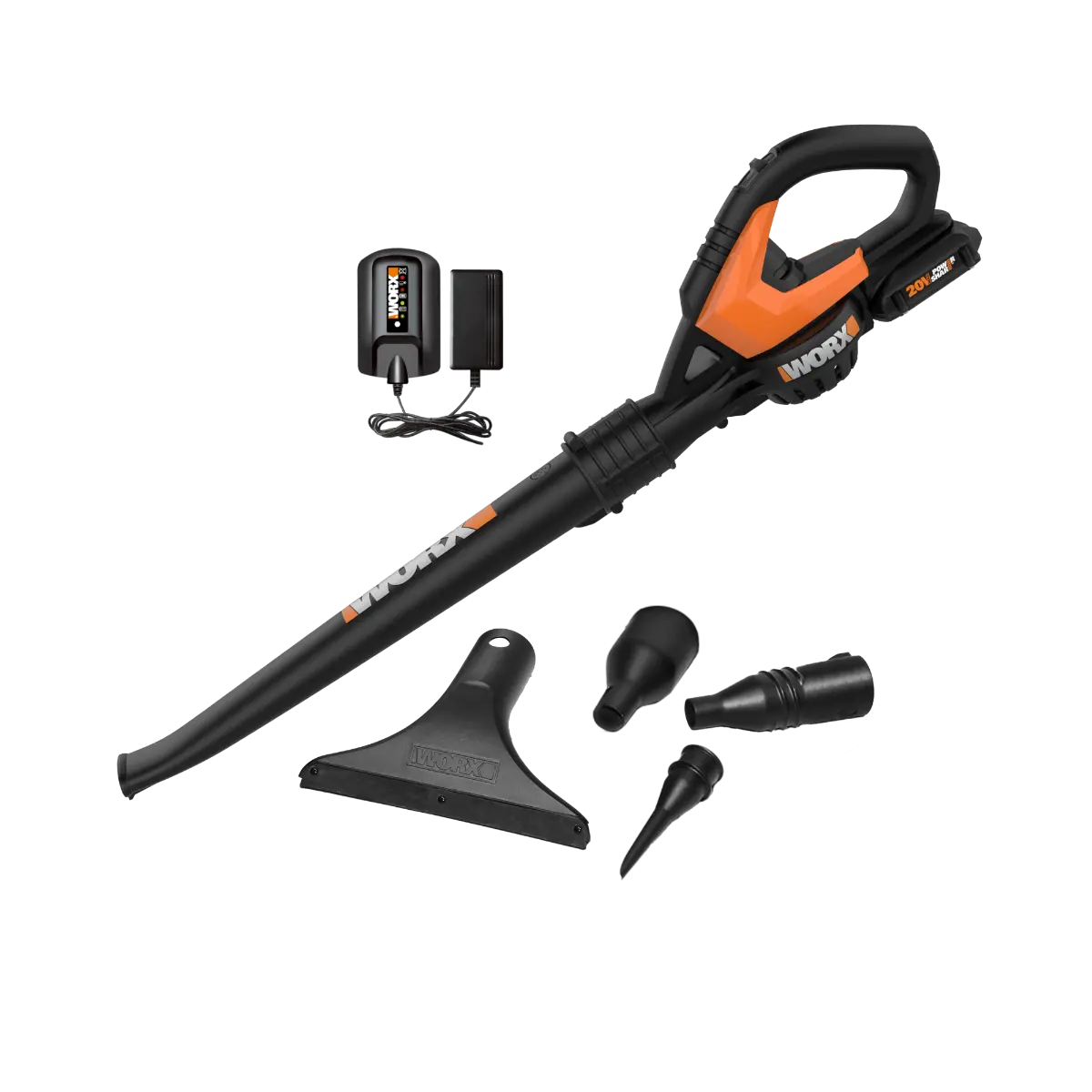 20V 120 MPH sweeper- 4 attachments included 20V 120 MPH sweeper- 4 attachments included