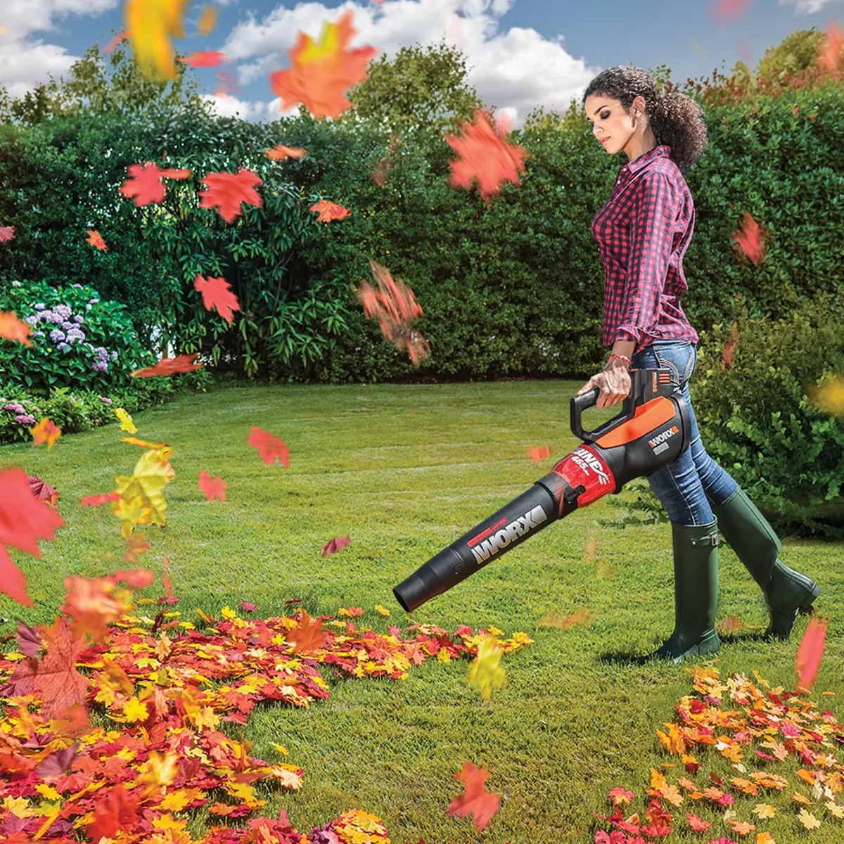 Cordless TURBINE 56V Leaf Blower - WG591 | WORX CA