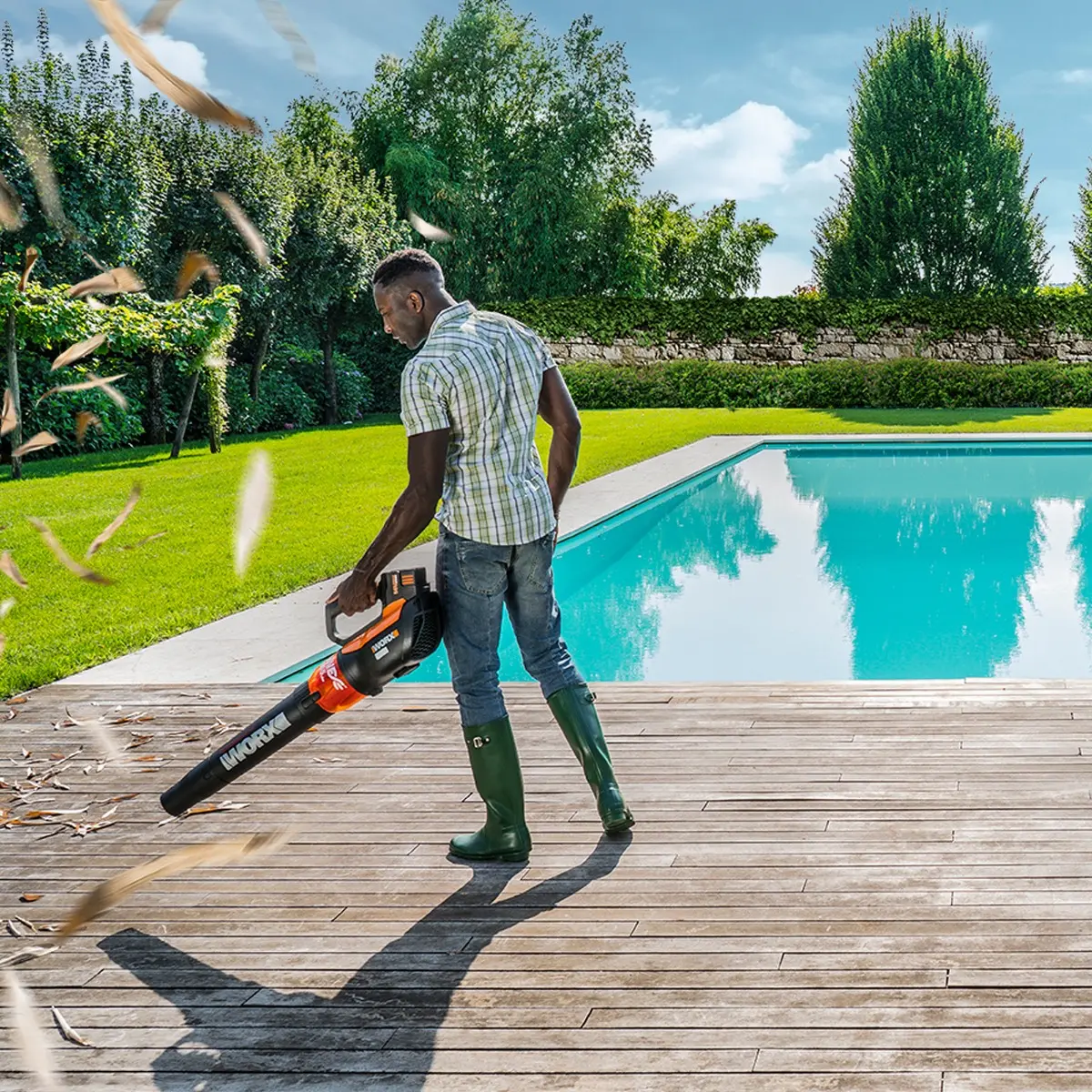 Cordless TURBINE 56V Leaf Blower - WG591 | WORX