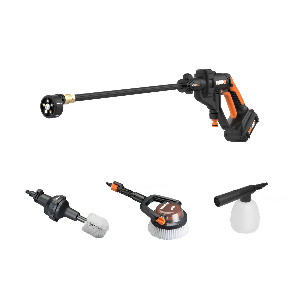 20V Hydroshot With Car Cleaning Kit (Discontinued) 20V Hydroshot With Car Cleaning Kit (Discontinued)
