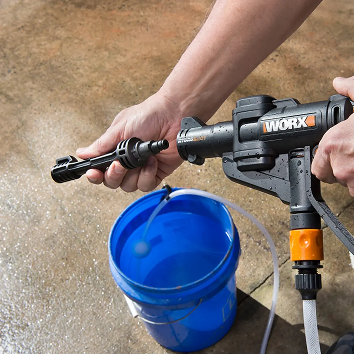 20V Hydroshot Portable Power Cleaner Value Bundle | WORX