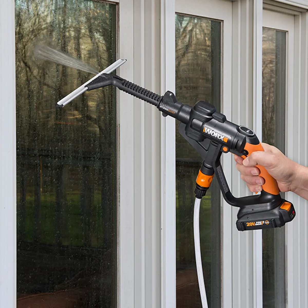 新品 WORX Hydroshot WG629.6 20V Hydroshot Portable Power Cleaner Value Bundle | WORX
