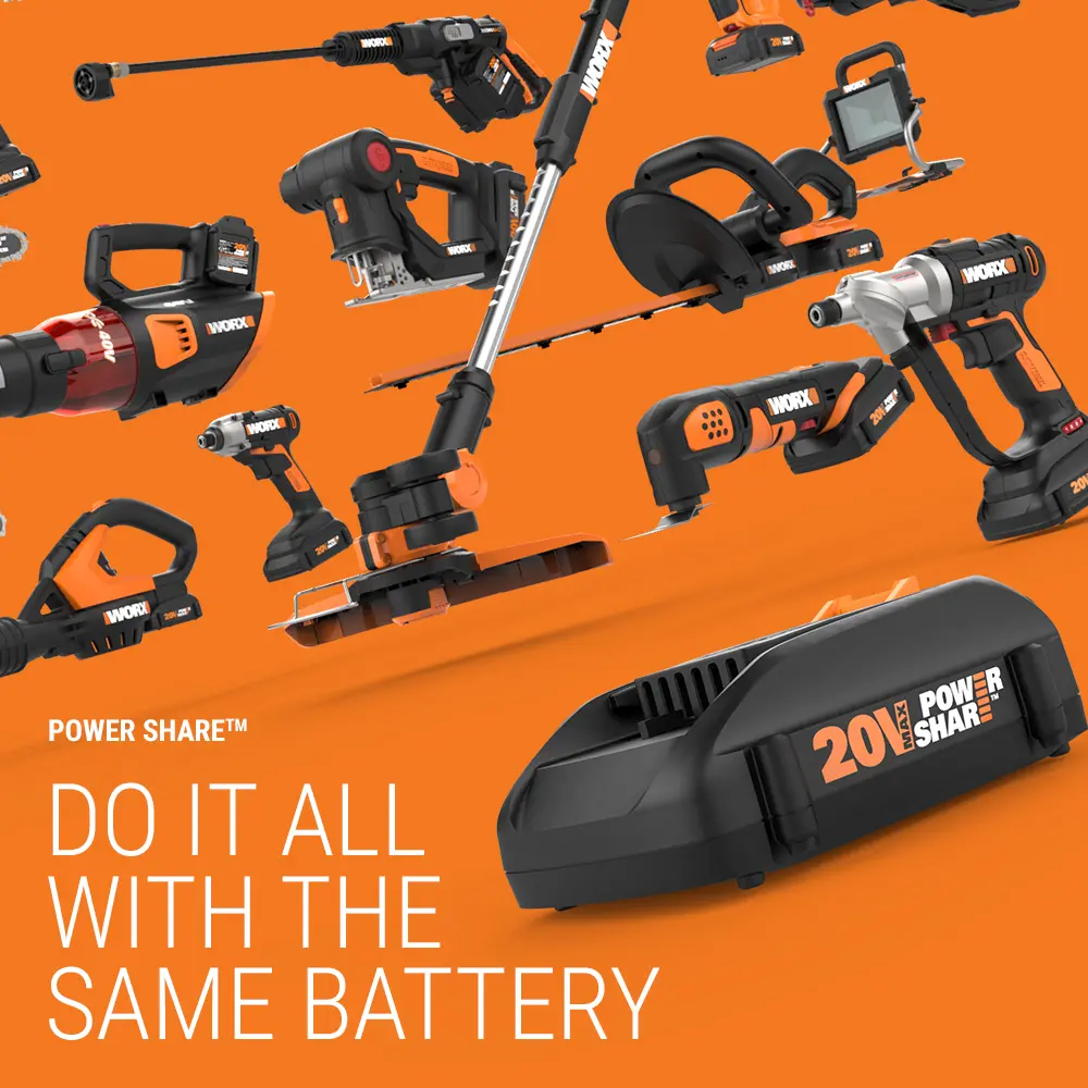 20V Hydroshot Portable Power Cleaner - WG629 | WORX
