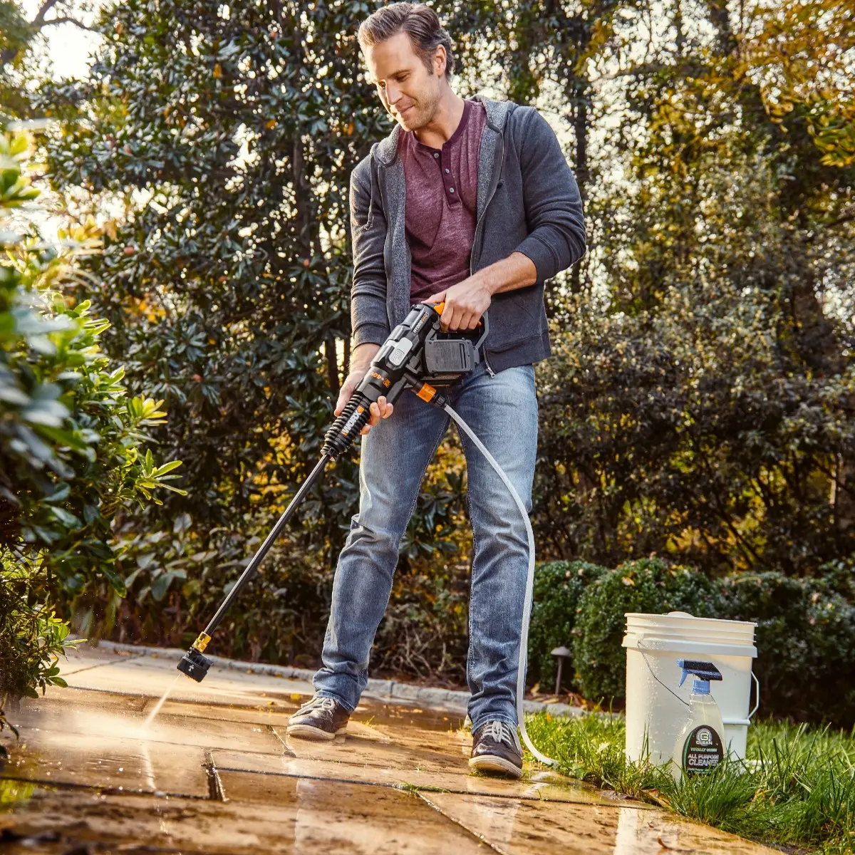 585 MAX PSI Hydroshot Portable Power Cleaner (WG644) | WORX