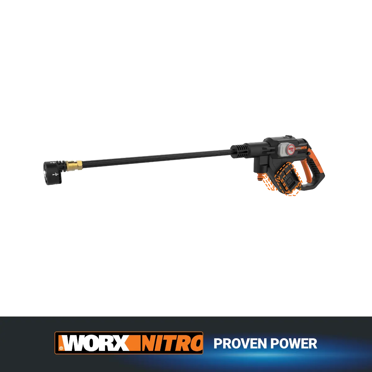 Nitro 40V Hydroshot Max Portable Power Cleaner (800 MAX PSI) (Tool Only)