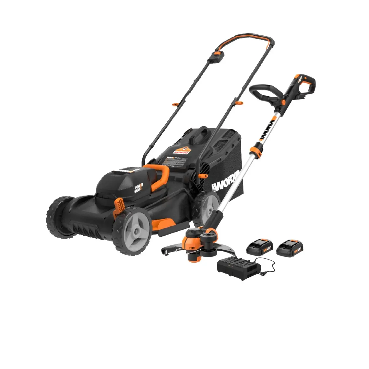 40V 17" Cordless Lawn Mower & 20V GT 3.0 12" Cordless String Trimmer/Wheeled Edger Combo Kit 40V 17" Cordless Lawn Mower & 20V GT 3.0 12" Cordless String Trimmer/Wheeled Edger Combo Kit