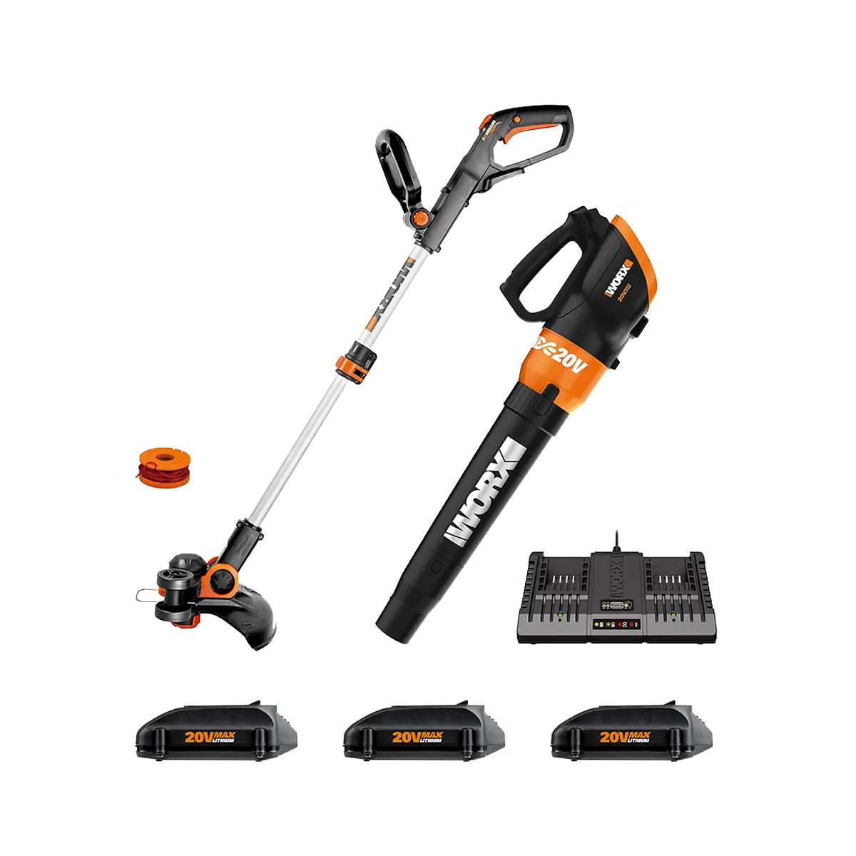 20V Power Share GT 3.0 Trimmer & TURBINE Blower Combo Kit (Discontinued)