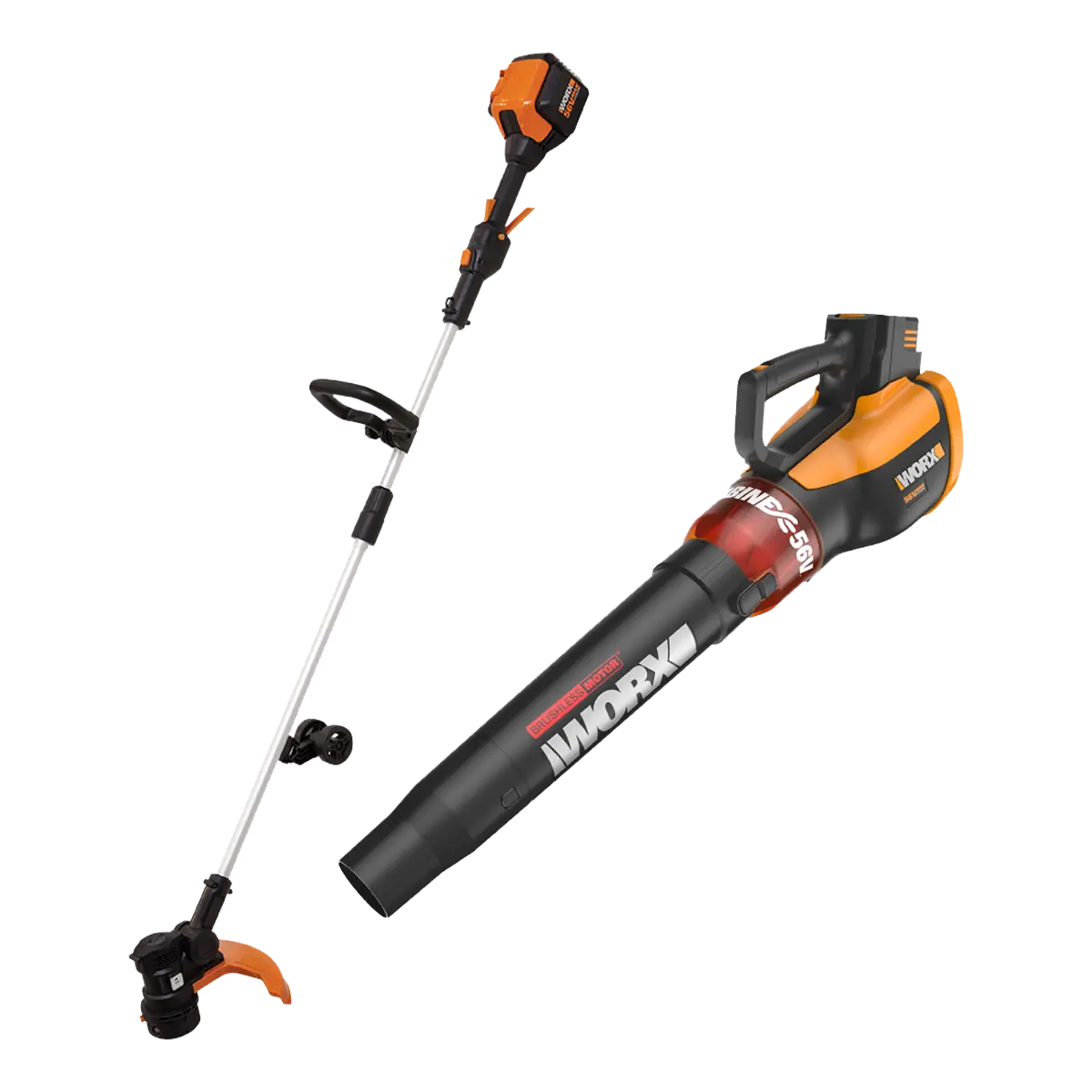 56V String Trimmer & TURBINE Leaf Blower Combo Kit (Discontinued)