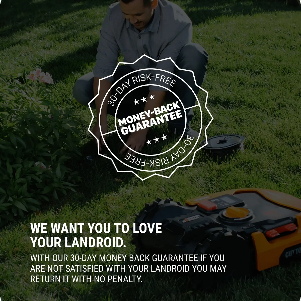 Landroid S 20V Robotic Lawn Mower (1/8 Acre) | WORX
