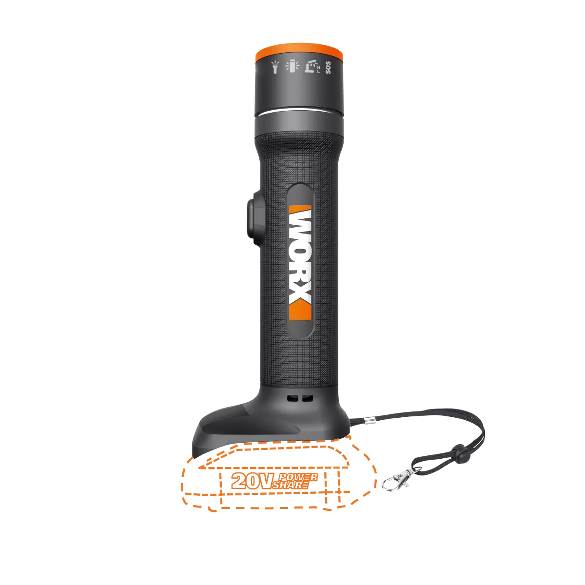 20V Power Share Multi-Function LED Flashlight - Tool Only 20V Power Share Multi-Function LED Flashlight - Tool Only