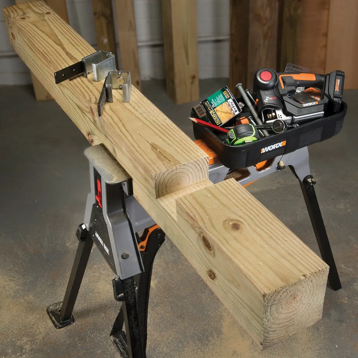 Jawhorse Portable Work Support Station - WX060.2 | WORX