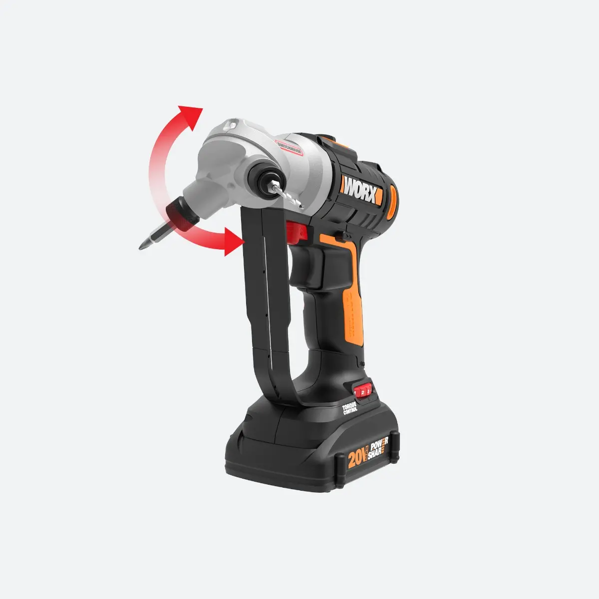 20V Switchdriver Cordless Drill & Driver Tool Set - WX176L.1 | WORX