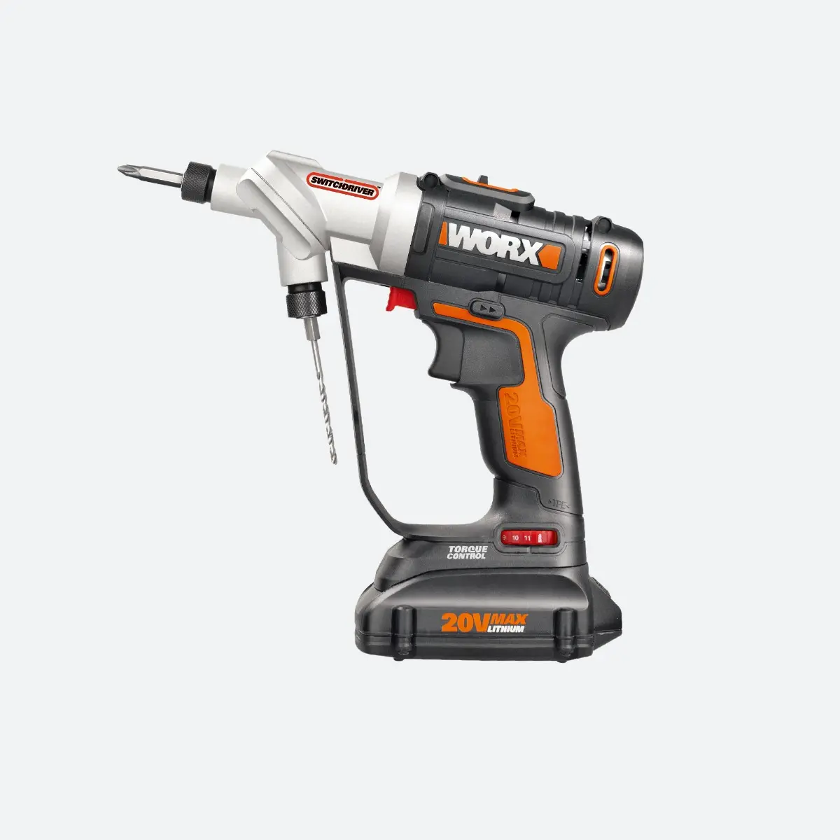 20V Switchdriver Cordless Drill & Driver Tool Set - WX176L.1 | WORX