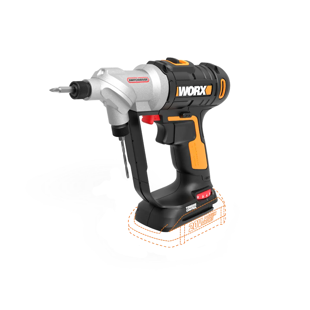 20V Power Share Switchdriver Cordless Drill & Driver - Tool Only