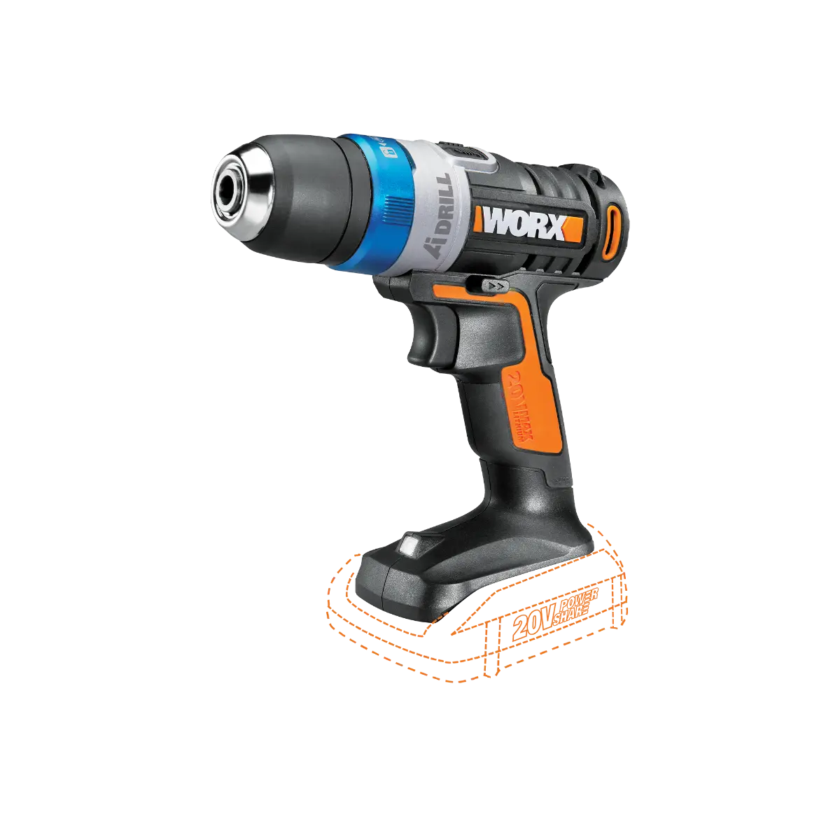 20V Power Share Ai Drill & Driver in One - Tool Only (Discontinued) 20V Power Share Ai Drill & Driver in One - Tool Only (Discontinued)