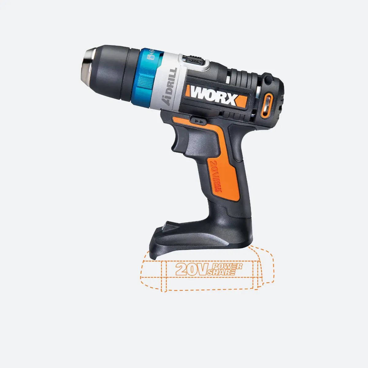 20V Cordless Ai Drill & Driver - WX178L | WORX