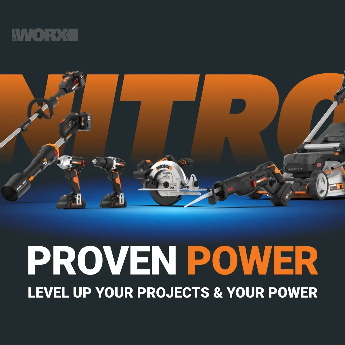 Nitro 20V Power Share 3-Speed Cordless Impact Driver with