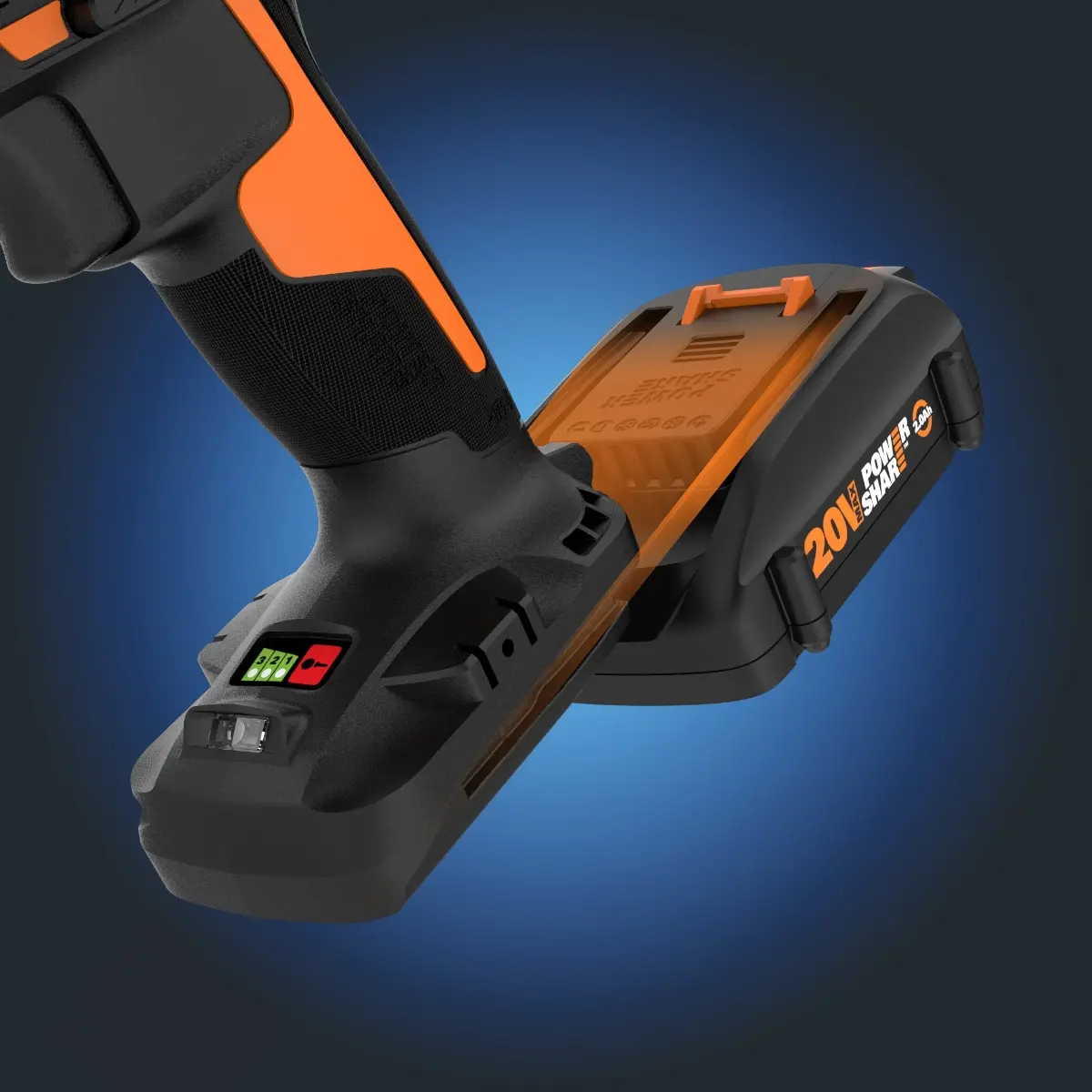 Nitro 20V Power Share 3-Speed Cordless Impact Driver with