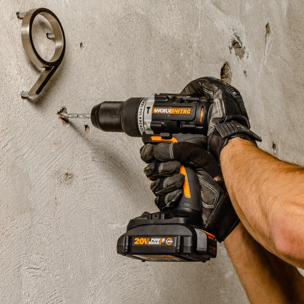 20V Cordless Hammer Drill with Brushless Motor | WORX