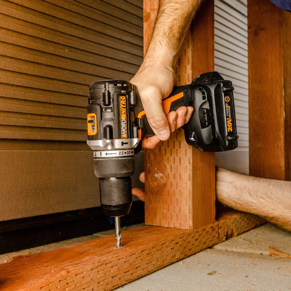 20V Cordless Hammer Drill with Brushless Motor | WORX