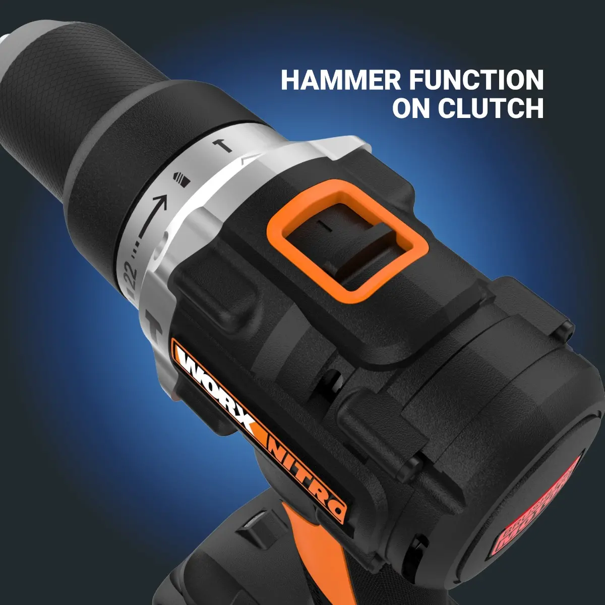 20V Cordless Hammer Drill with Brushless Motor | WORX