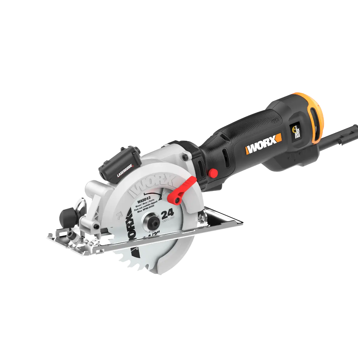 6.5 Amp WORXSAW 4.5" Corded Compact Circular Saw
