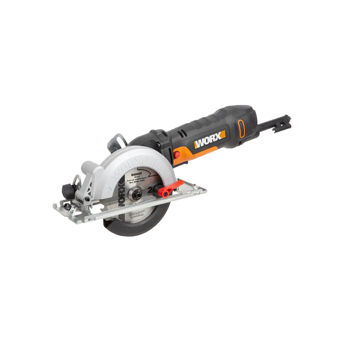 4-1/2" WORXSAW 4.5 Amp Compact Circular Saw 4-1/2" WORXSAW 4.5 Amp Compact Circular Saw