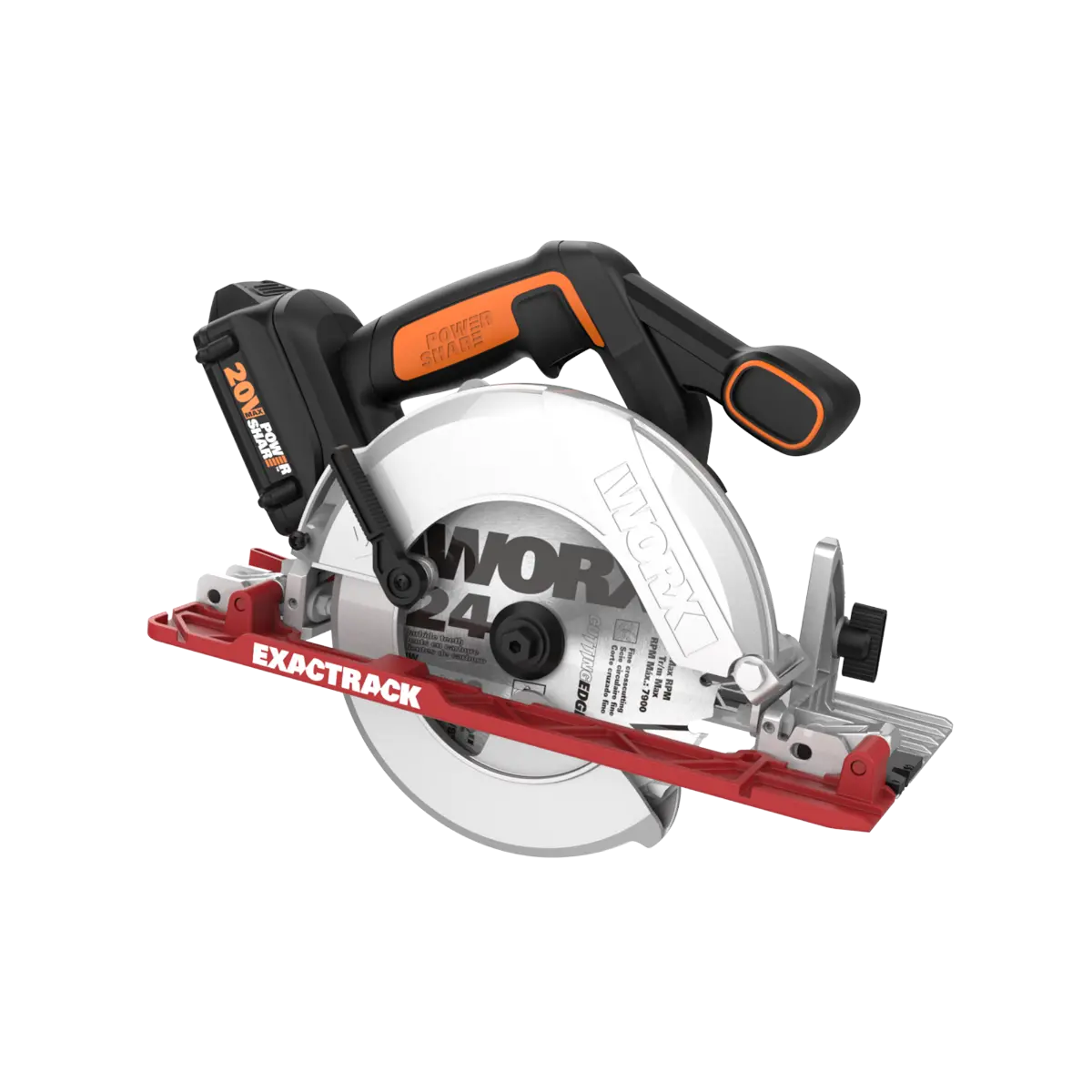 20V Power Share ExacTrack 6-1/2" Circular Saw