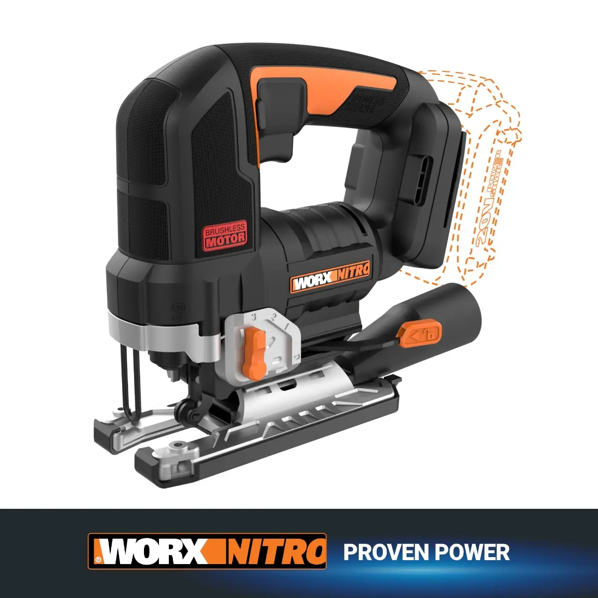 Nitro 20V Brushless Jigsaw (Tool Only)