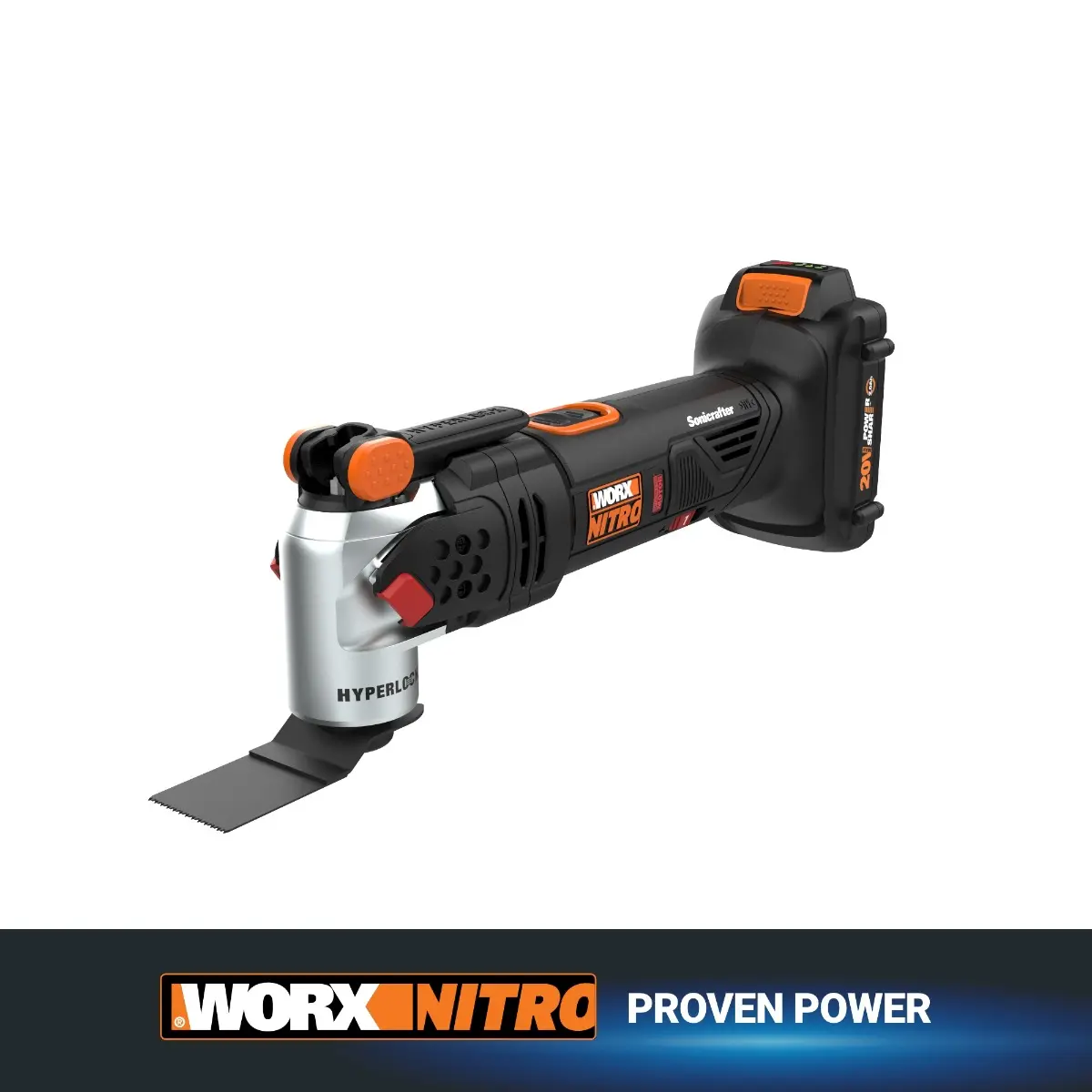 Nitro 20V Power Share Cordless Oscillating Multi-Tool with Brushless Motor