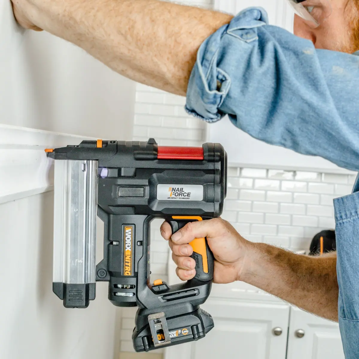 18GA 20V Cordless Nail & Staple Gun (Tool Only) | WORX