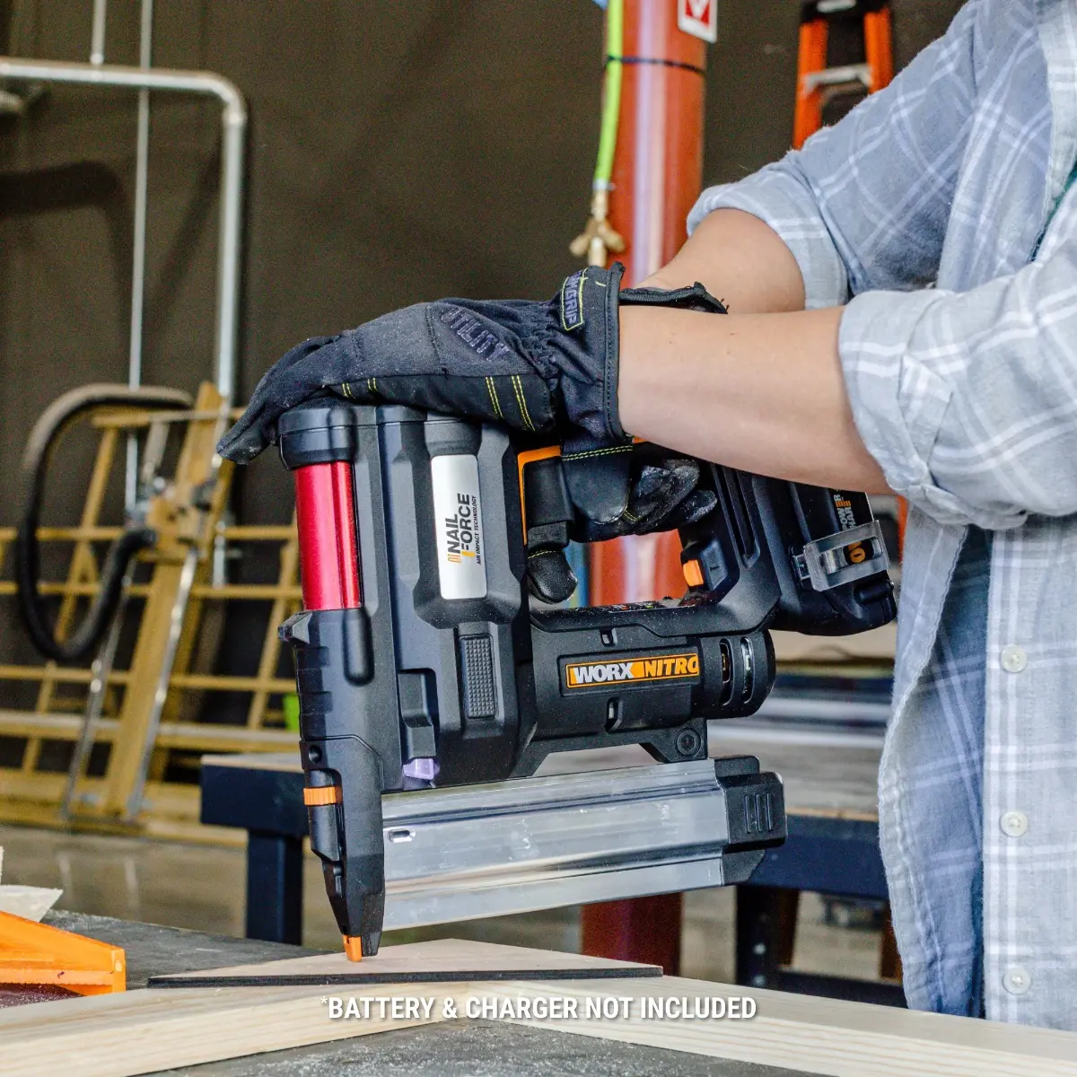 18GA 20V Cordless Nail & Staple Gun (Tool Only) | WORX