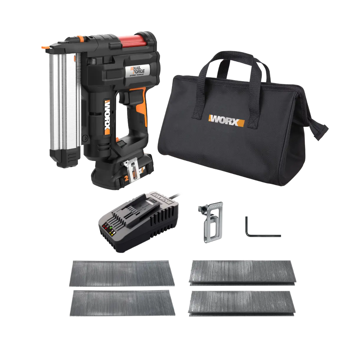 20V Power Share Cordless 18 Gauge Nail and Staple Gun w/ 1000pc Nails & Staples (Discontinued)