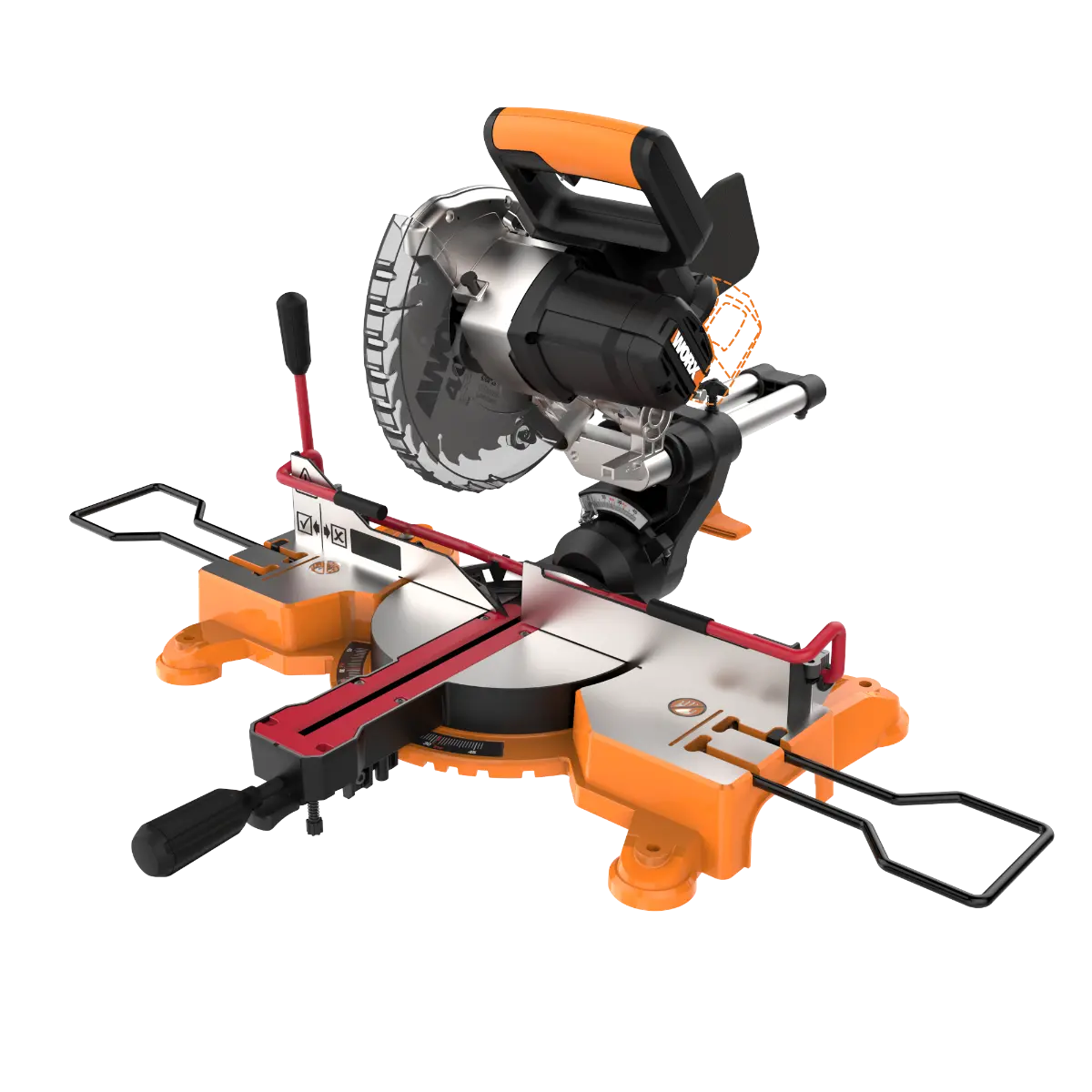20V Power Share 7.25" Cordless Sliding Compound Miter Saw - Tool Only