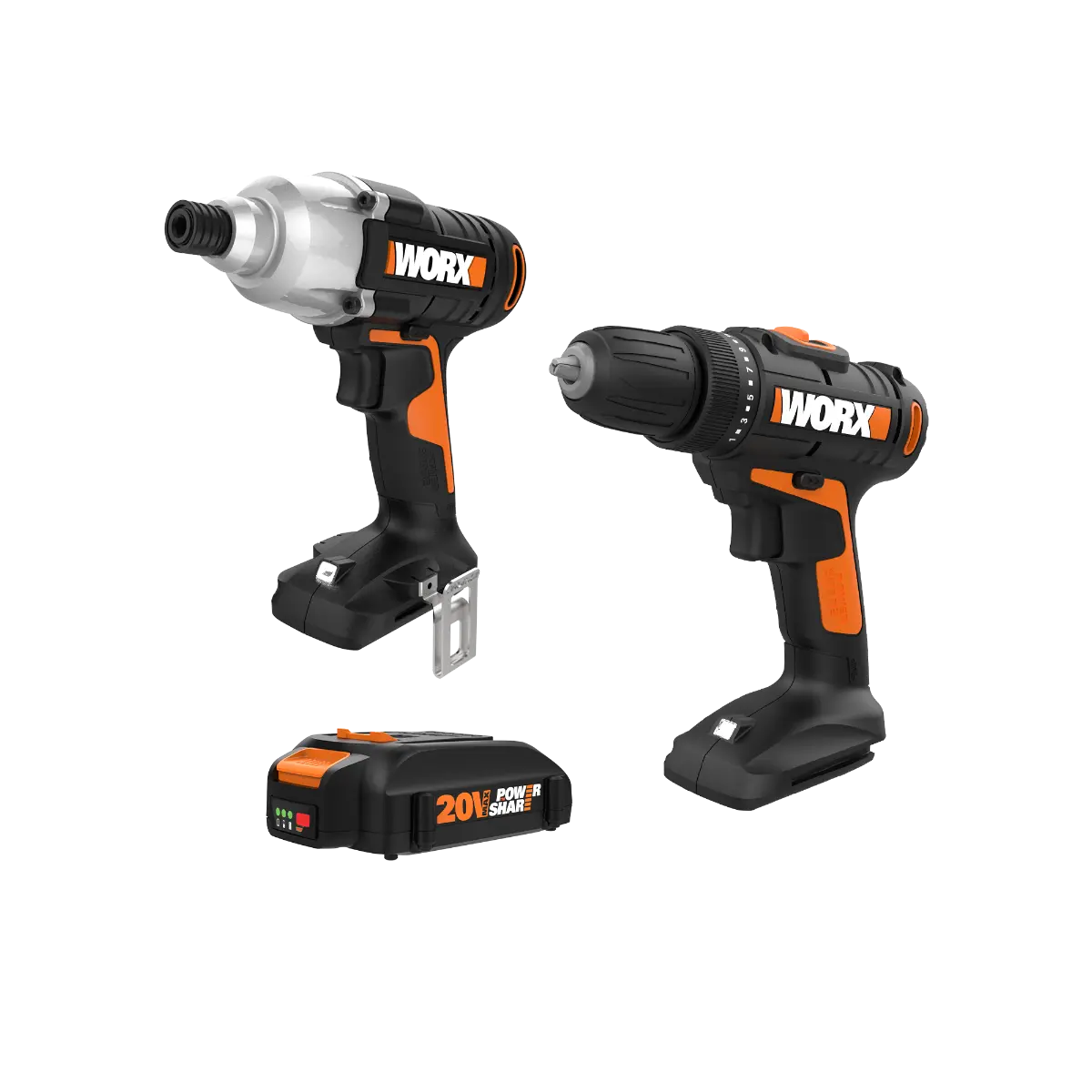 20V 2pc Drill and Impact Driver Combo Kit