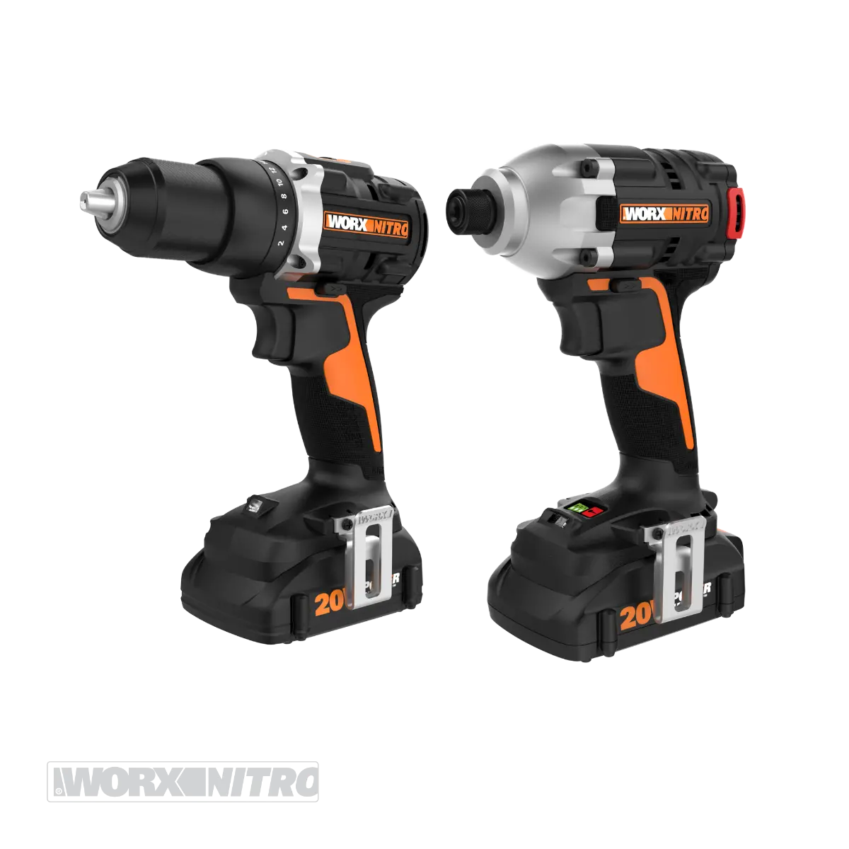 Nitro 20V Power Share Impact Driver & Drill/Driver Combo Kit