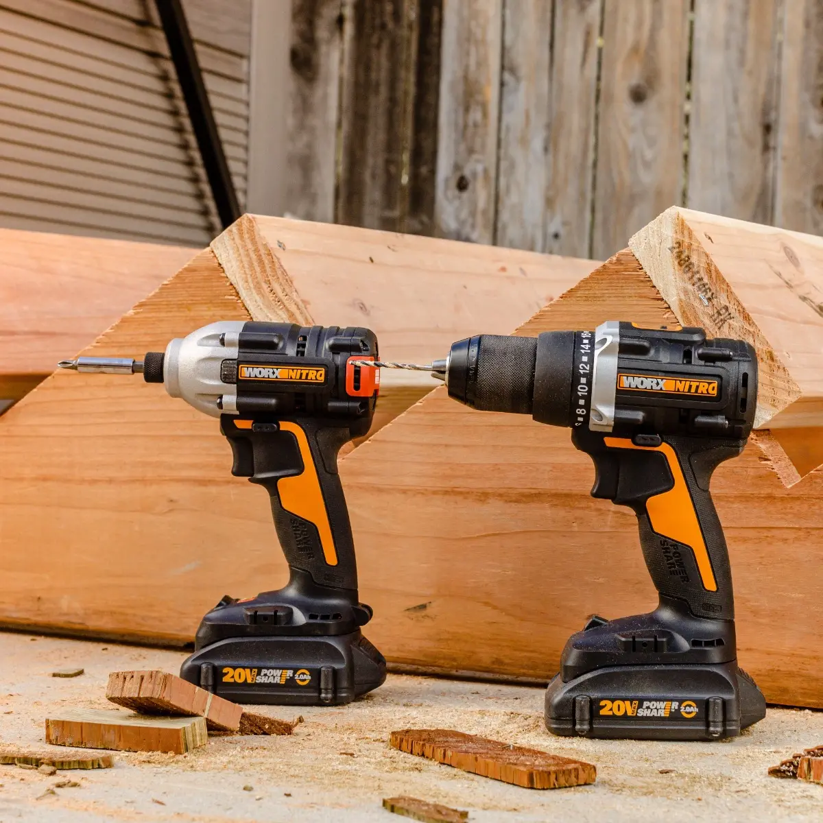 20V Impact Driver & Drill/Driver Combo | WORX