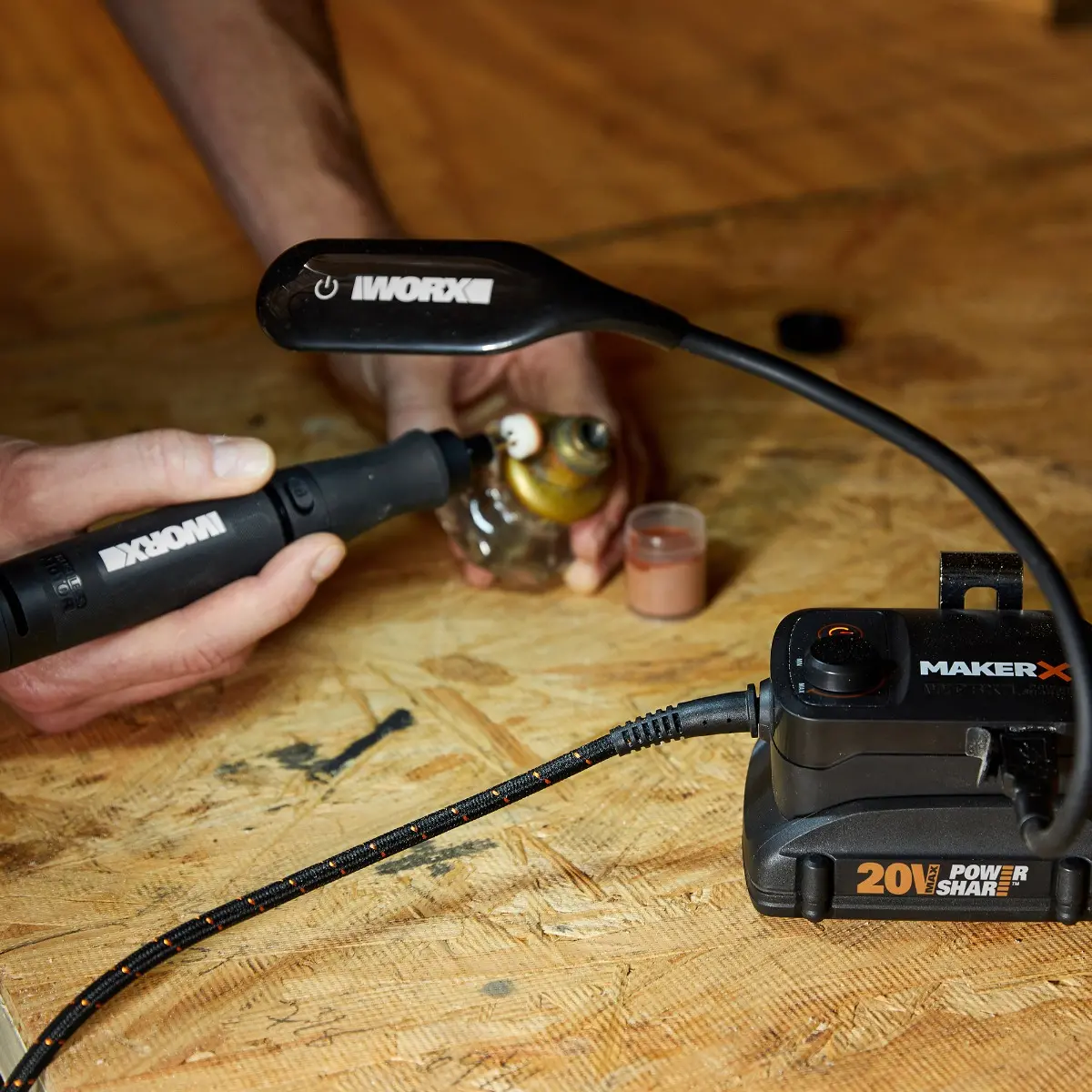 20V MAKERX 6pc Ultimate Crafting Tool Combo Kit | WORX