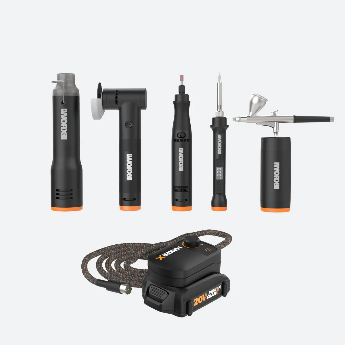 20V MAKERX Deluxe Crafting Tool Combo Kit | WORX