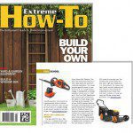 WORX 56V Mower in Extreme How-To Magazine 2