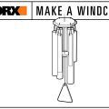worx make a windchime - hanging wind chime
