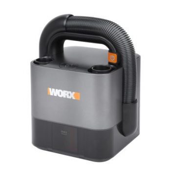 worx portable cube vac on white background