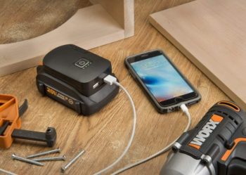 worx usb charger hub charging iphone