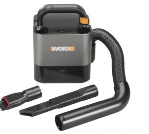 worx vacuum on white background