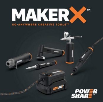 makerx tools on black gradient background