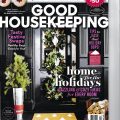 good housekeeping home for the holidays front cover