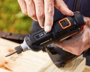 switching between different drill bit modes on worx drill