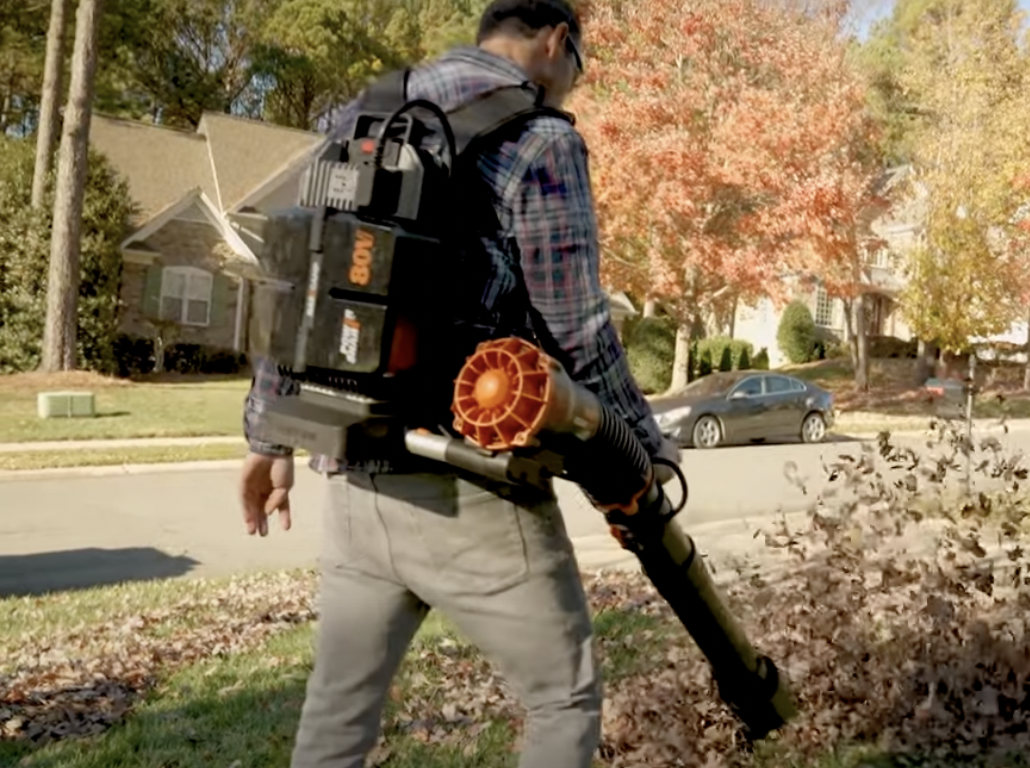 WORX Nitro Backpack Blower: 80 Volts of Leaf-Blasting Power!