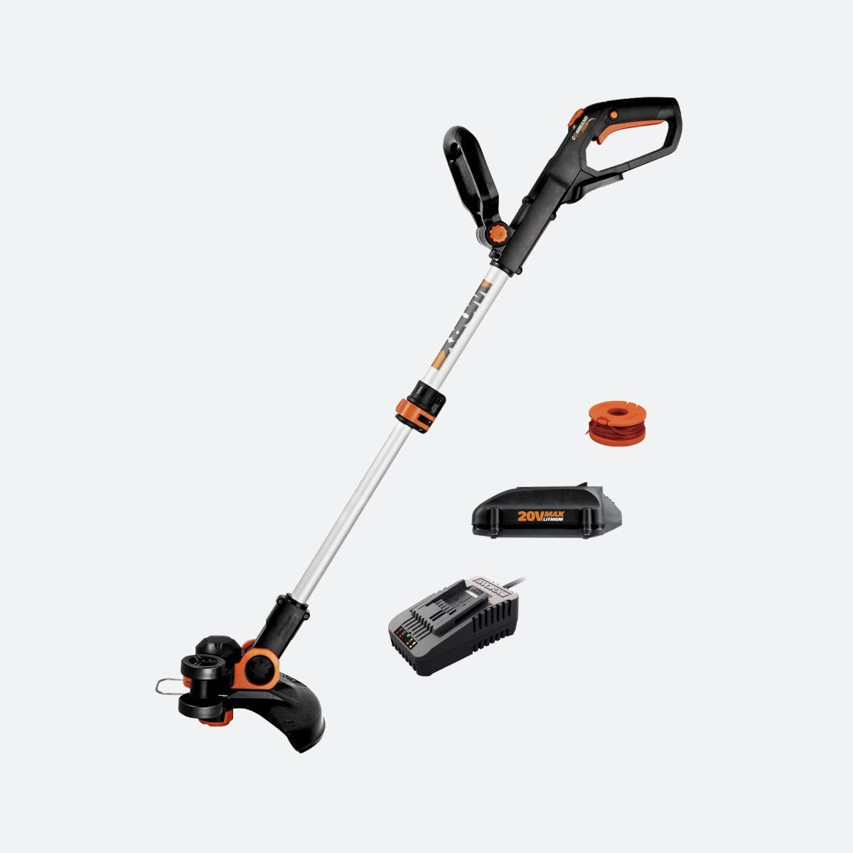 20V PowerShare 12'' 2-in-1 string trimmer with 2.0 Ah battery