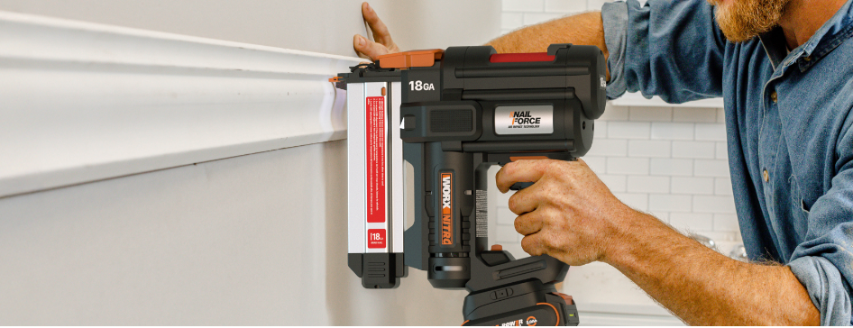 Nail with precision. No cords, no gas, just powerful, precise nailing for every project. Perfect for pros or DIYers who want speed and control without the hassle.